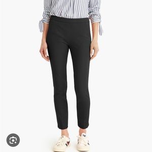 J Crew Martie women’s ankle length trousers, black, size 4